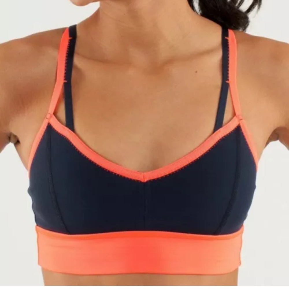Lululemon Flip Your Dog sports bra sz 8